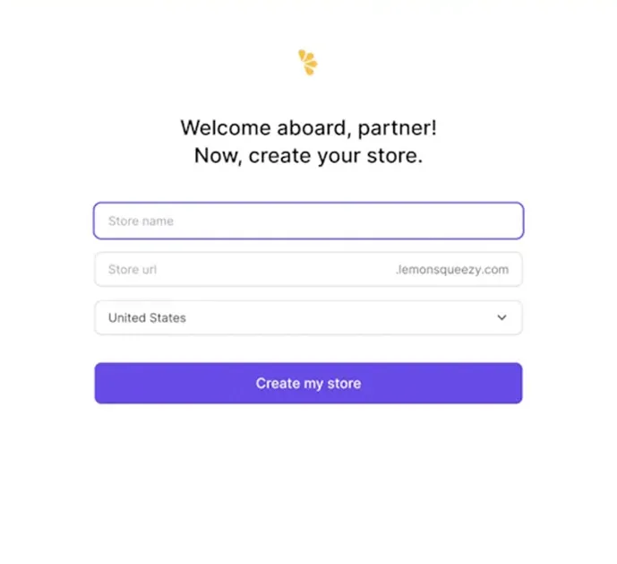 crea tu tienda lemon squeezy